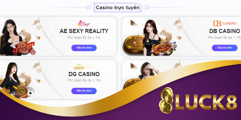 Nhà cái LUCK8 uy tín, được người chơi đánh giá cao